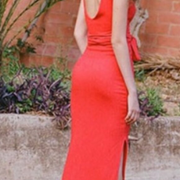 Paloma Wool Lena Dress Beige M/L - Picture 5 of 5